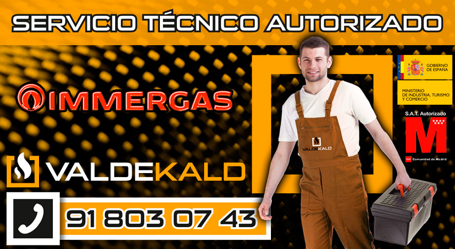 Servicio Técnico Calderas Immergas en Valdemoro