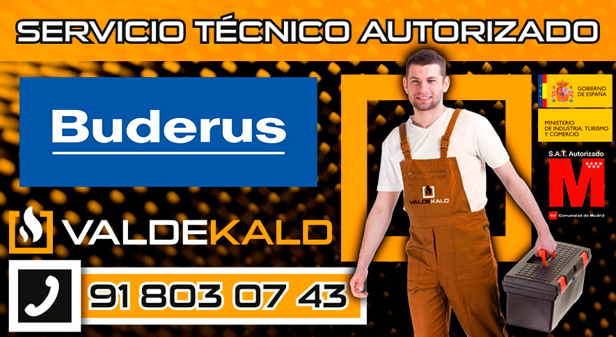 servicio técnico calderas Buderus en Valdemoro