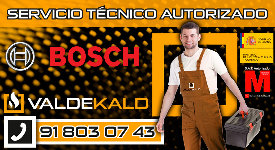 Servicio Técnico Calderas Bosch en Valdemoro